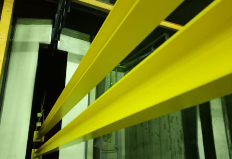 DTA Verniciatura in Abruzzo. Verniciatura a polvere metalli. Sabbiatura Zincatura Verniciatura a Polvere Cottura in Forno Trasporto con gru